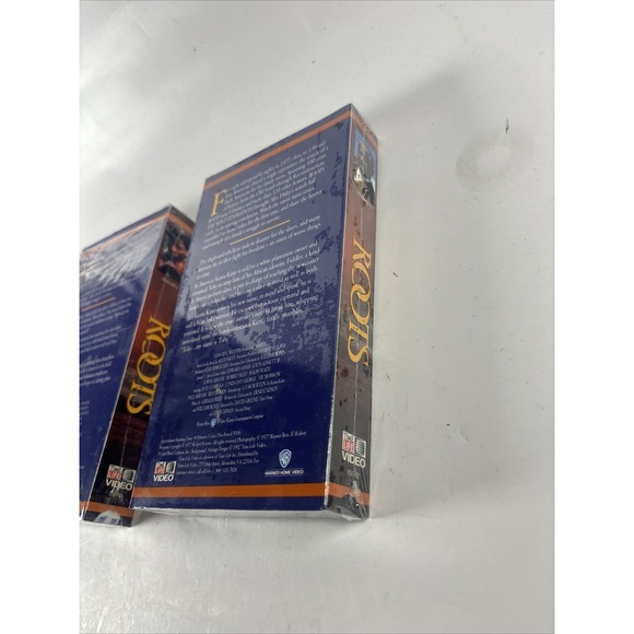 Roots Alex Haley VHS Vol 1 & 2 Sealed David L Wolper Production Classic - Picture 11 of 11